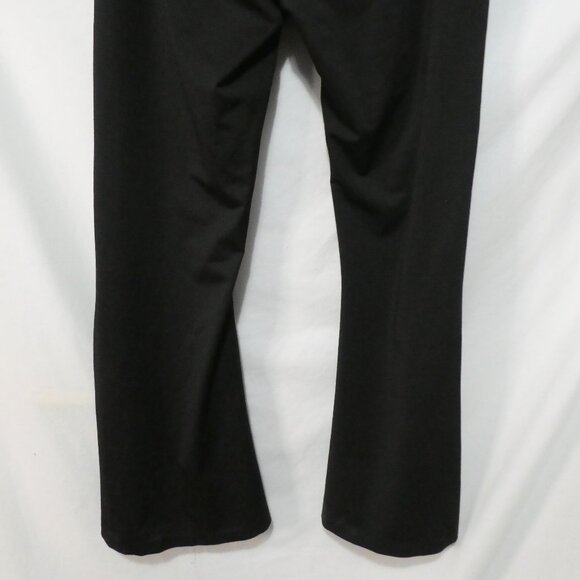 Unbranded | XXL | Chic Black Flared Pants | Crecent Moon Zipper Pull - Picture 14 of 16